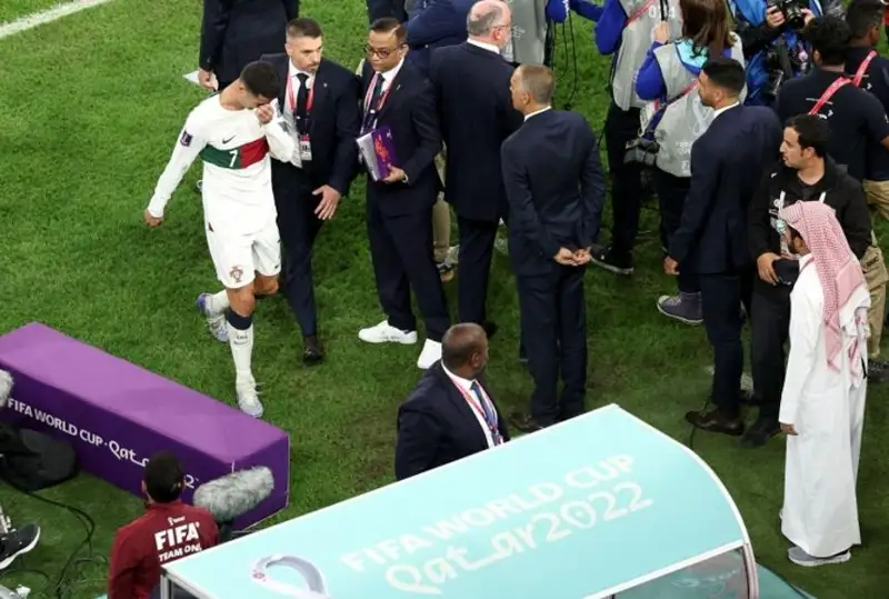 Роналду не сдержал слез после вылета Португалии с ЧМ-2022