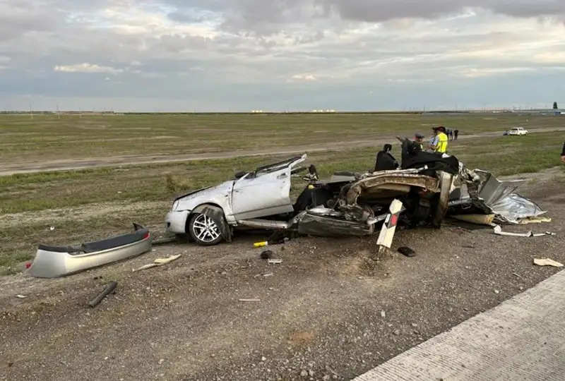 40 человек погибло в ДТП с начала года в Атырауской области