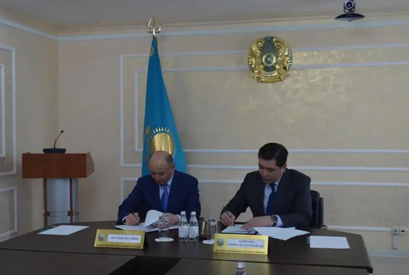 Комитет по правовой статистике и спецучетам и Карагандинская академия МВД подписали меморандум