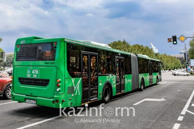 Около 90 ДТП с участием автобусов произошло в Алматы