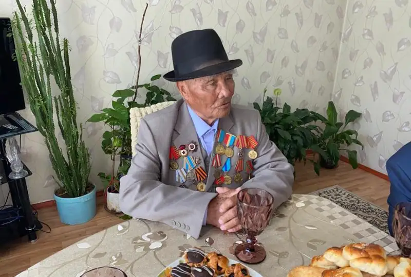 Ветеран ВОВ отдал свой голос на выборах в Жетысуской области