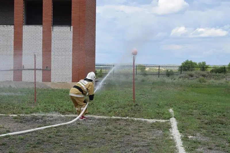Лучшими среди добровольных противопожарных формирований стали кокшетаусцы