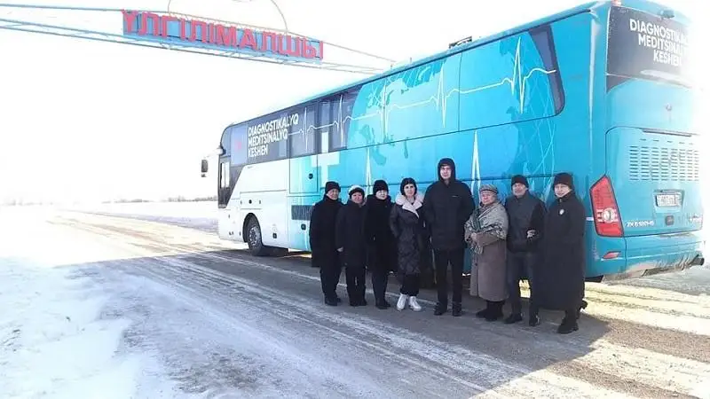ШҚО-да жылжымалы медициналық кешендер елді мекендерді аралайды