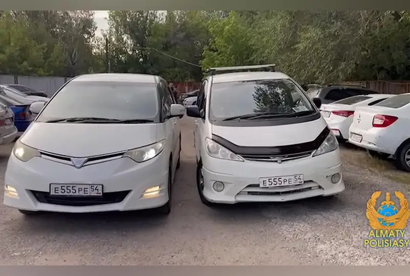 Машины-двойники выявили в Алматы