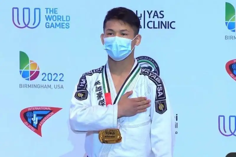 ەلوردالىق جاس ءوسپىرىم دجيۋ-دجيتسۋدان ەكى دۇركىن الەم چەمپيونى اتاندى