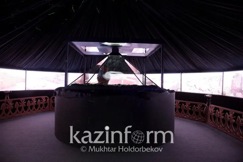 Астанадағы ғажайып киіз үй Ежелгі Тараздың өркениеті тарихынан сыр шертеді