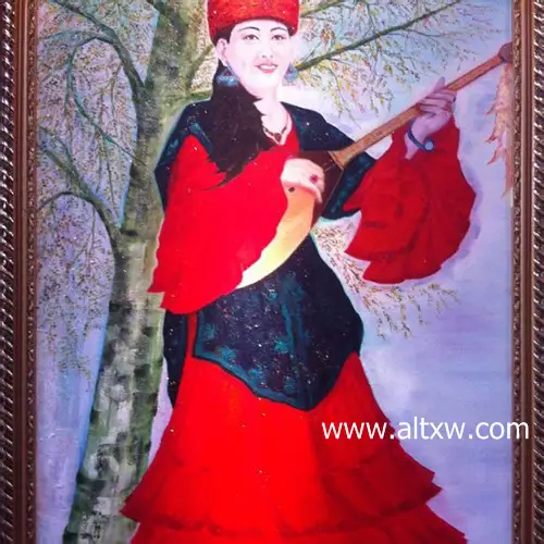 التاي قالاسىندا 2 - كەزەكتى ماي بوياۋلى سۋرەت كورمەسى اشىلدى(4)