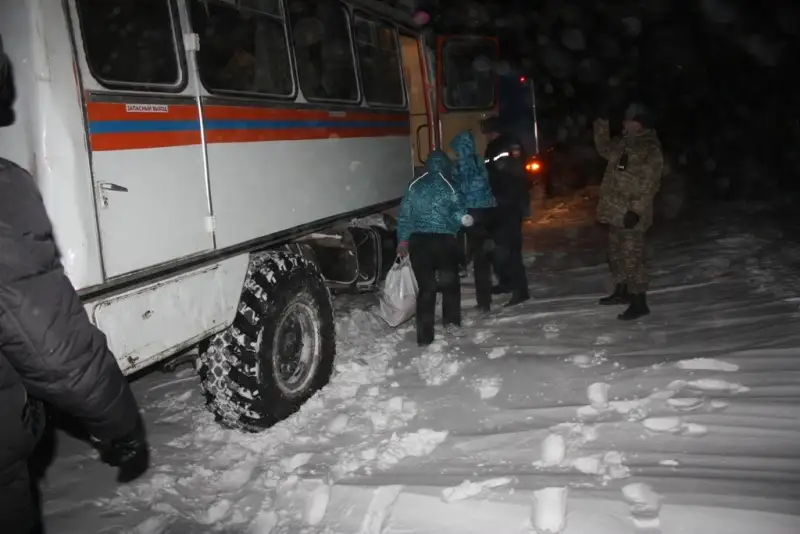 В Карагандинской области спасатели