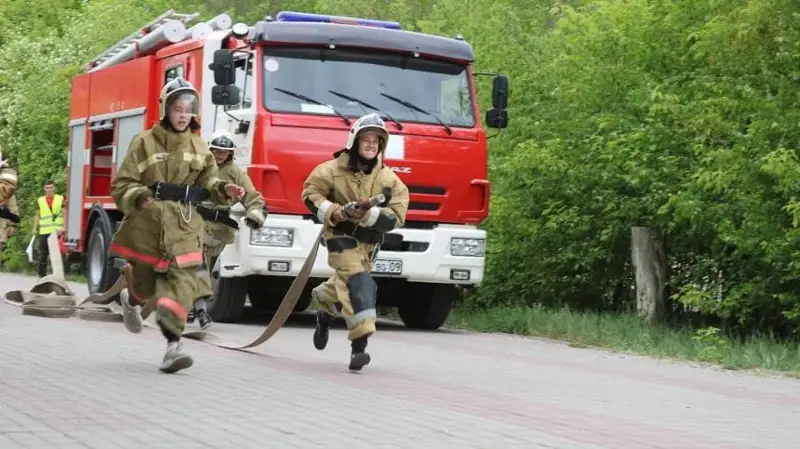 Свыше 100 школьников боролись за звание лучших спасателей Карагандинской области