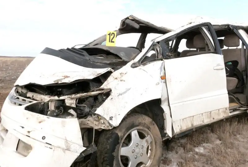 Смертельное ДТП с волейбольной командой в Актюбинской области - водитель заснул за рулем