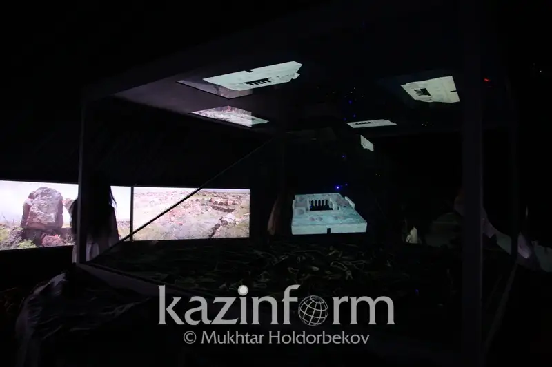 Астанадағы ғажайып киіз үй Ежелгі Тараздың өркениеті тарихынан сыр шертеді