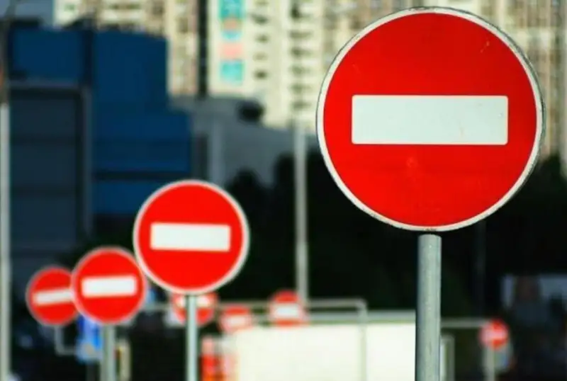 Проспект Кабанбая батыра временно перекрыли в столице