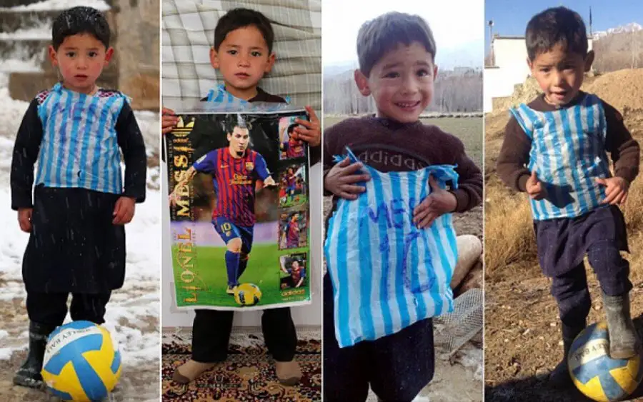 Месси әлем назарын аударған ауған баласымен кездесті