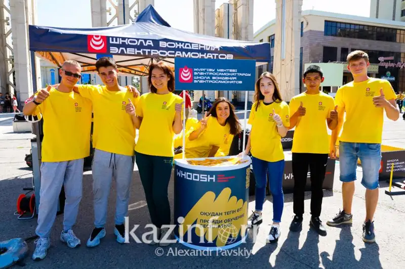 Школу вождения электросамокатов открыли в Алматы