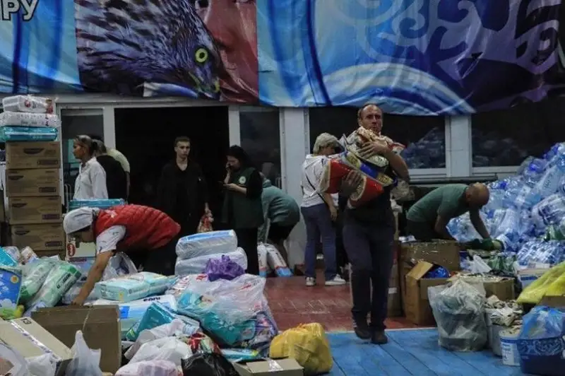 Гуманитарная помощь от AMANAT прибыла в Аулиекольский район