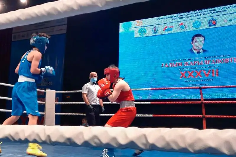 Карагандинцы завоевали девять чемпионских поясов на международном турнире по боксу