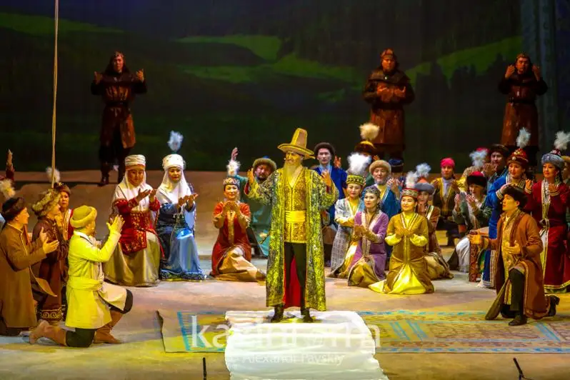Оперу «Жамбыл Жырау» представили в Алматы