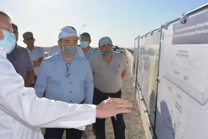 Сейсмостойкость Шардаринского водохранилища повысится до семи баллов