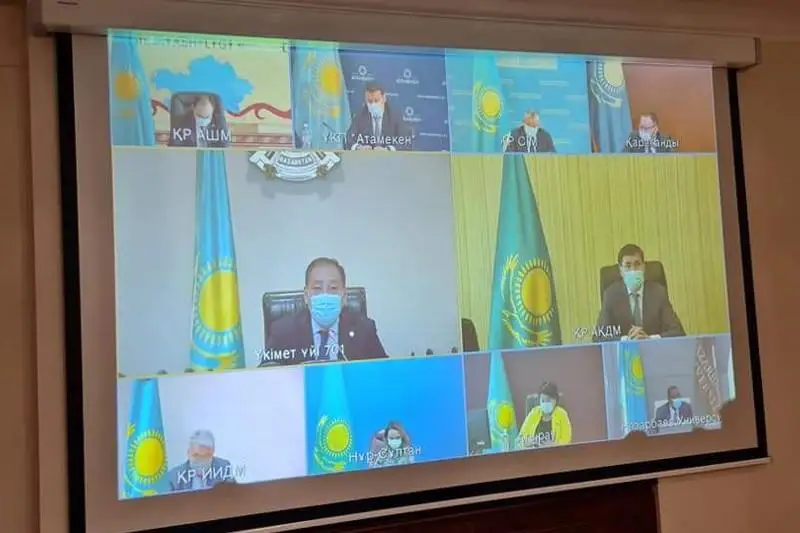 Ералы Тугжанов провел онлайн-совещание по развитию национальных брендов
