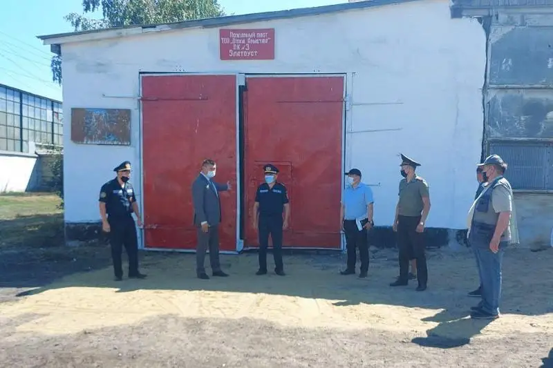 Новые пожарные посты открыли в Костанайской области