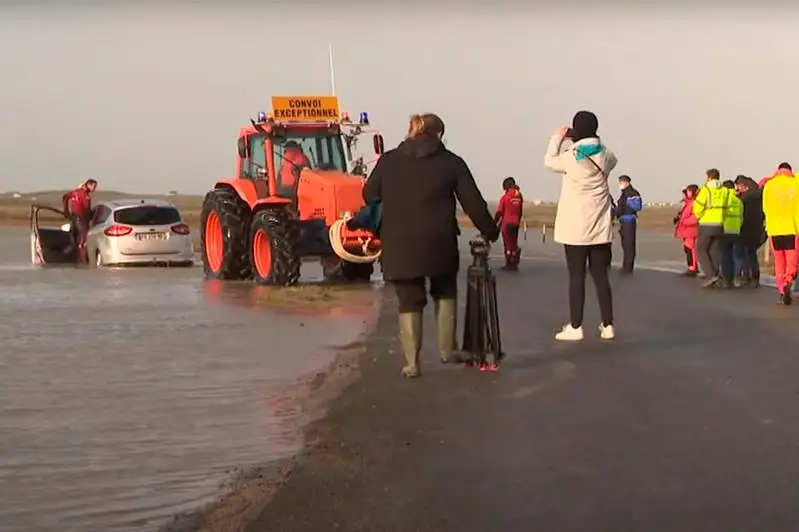Европа борется с очередным штормом, есть жертвы