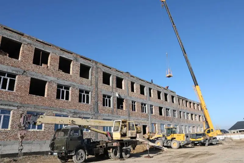 Новые школы и жилые массивы строят в Таразе