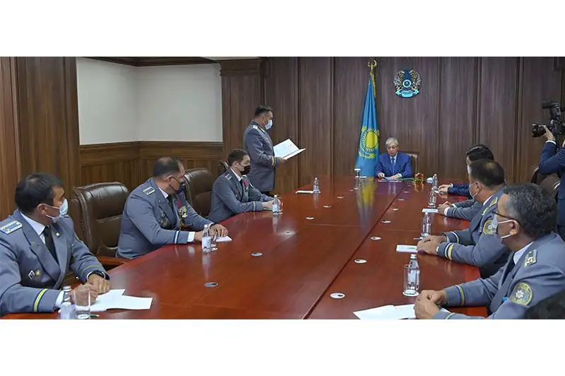 Президент на совещании представил нового начальника Службы госохраны