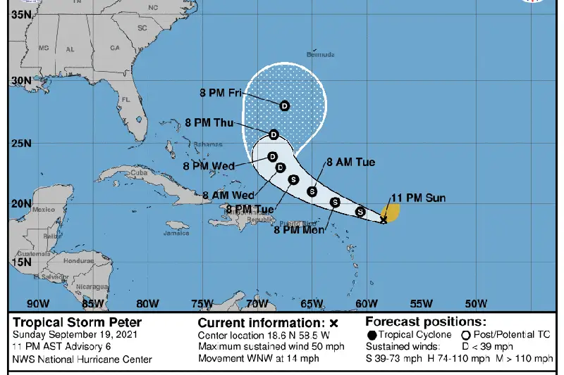 Новый ураган сформировался в Атлантическом океане