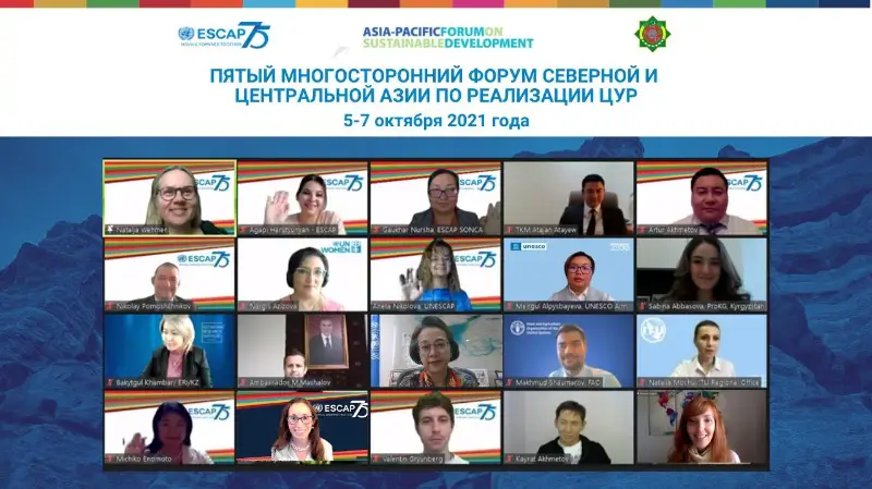 Многосторонний форум ООН стран Азии прошел в виртуальном формате
