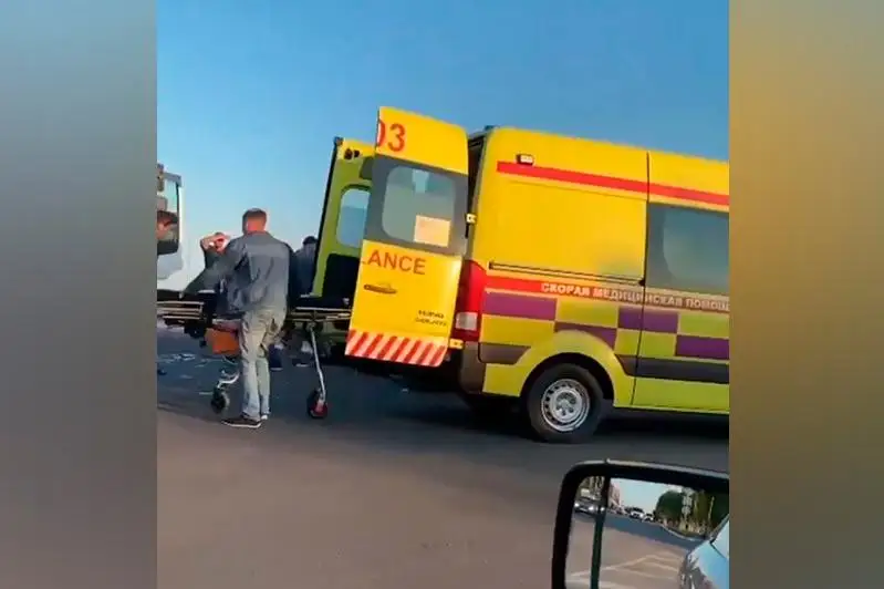 Трое детей пострадали в аварии в Петропавловске