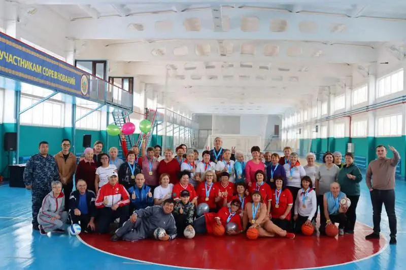 «Весёлые старты» устроили ветераны в Павлодаре