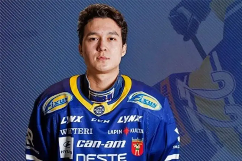 Молодой казахстанский хоккеист признан лучшим игроком месяца в финской лиге