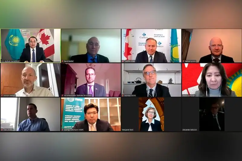 30-летие Независимости Казахстана и экономическое сотрудничество с Канадой обсудили на онлайн-конференции
