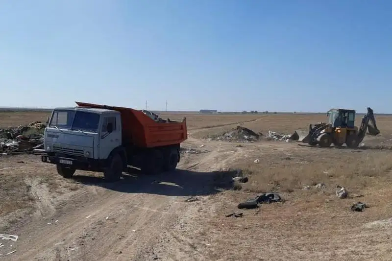 Более 150 тонн мусора убрали экоактивисты в Жезказгане