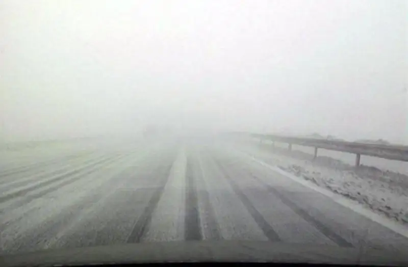 Из-за погоды закрыли республиканскую трассу в Атырауской области