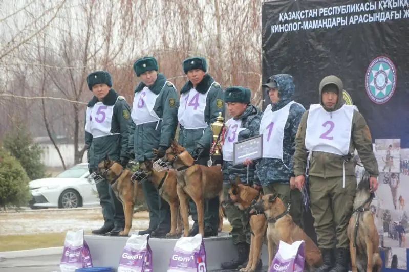 Межведомственные соревнования кинологических служб правоохранительных органов прошли в Алматы