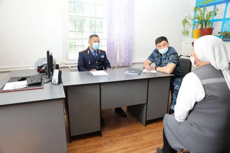 Осужденные женщины поселка Жаугашты обратились к заместителю министра МВД