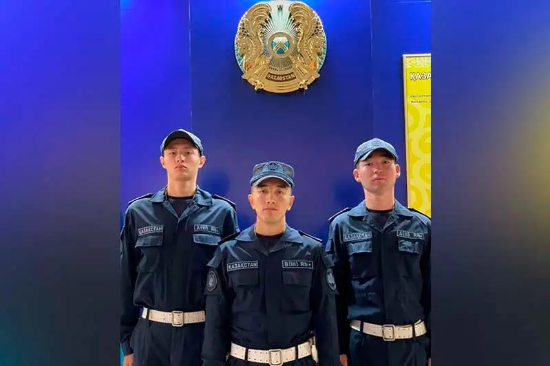 Гвардейцы спасли жизнь ребенку в Кызылорде