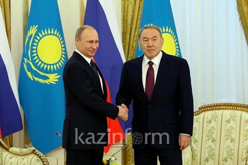 Владимир Путин отметил вклад Нурсултана Назарбаева в развитие российско-казахстанских отношений
