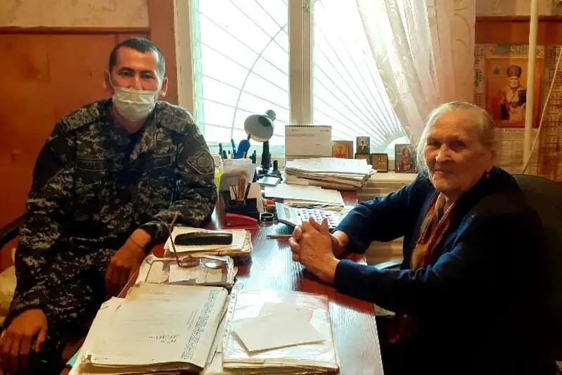 Труженику тыла в раскрытии кражи помогли костанайские полицейские