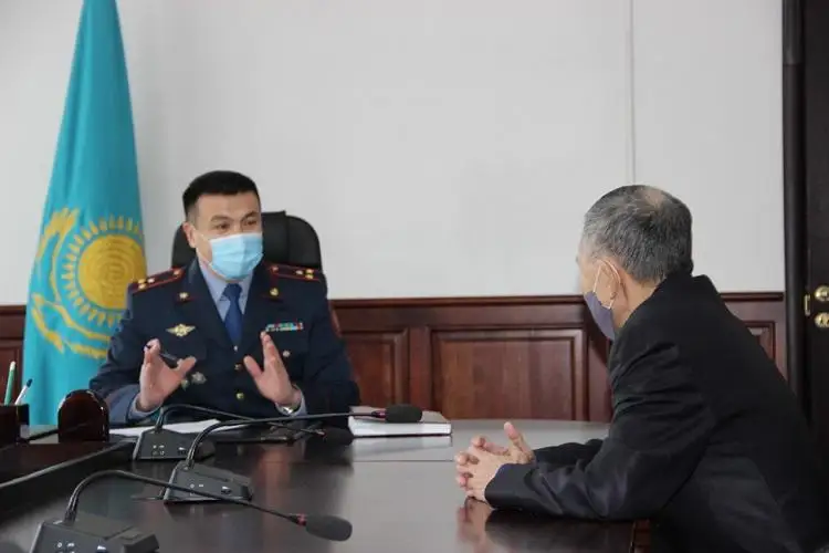 Новый начальник ДП Актюбинской области провел прием граждан