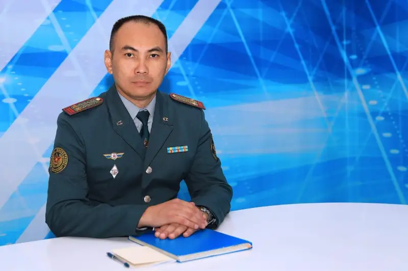 Мы адаптировали весь арсенал для выполнения гражданских задач в период пандемии - подполковник Ержан Кулмагамбетов