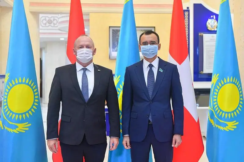 Спикер Сената встретился с главой Национального совета Федерального собрания Швейцарии