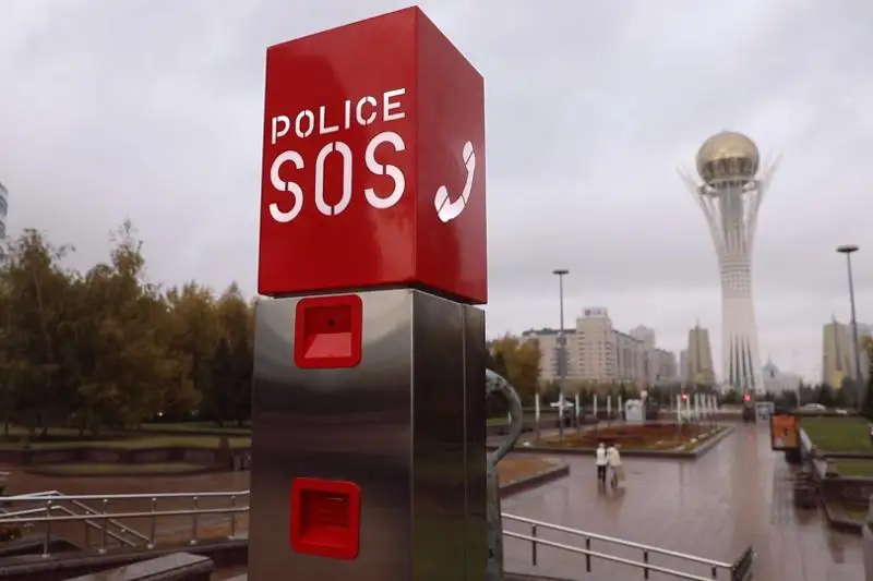 Тревожные кнопки появились на улицах Нур-Султана