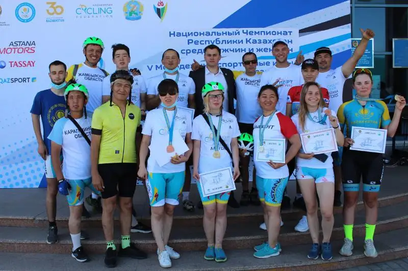 Первый Национальный чемпионат по велоспорту среди паралимпийцев проходит в СКО