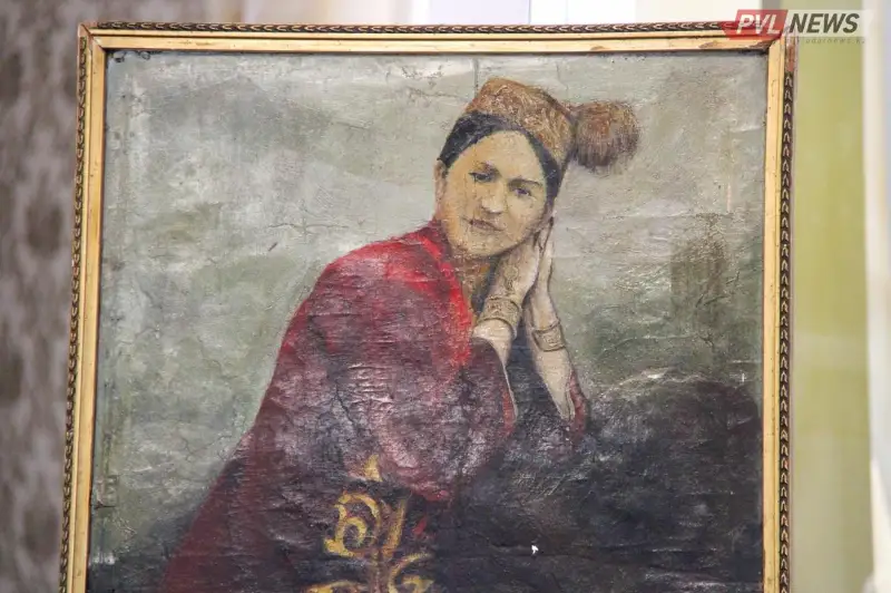 Старинный портрет репрессированной актрисы Жанбике Шаниной обнаружили в Павлодаре