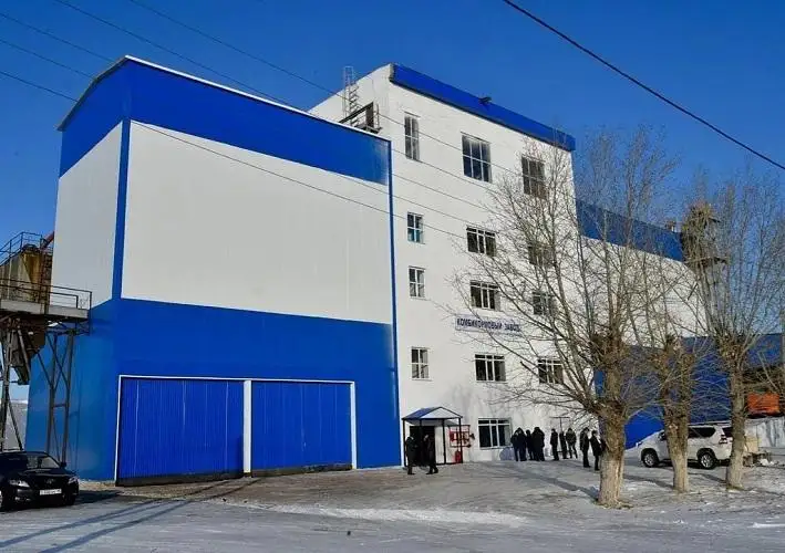 Комбикормовый завод запустили в СКО