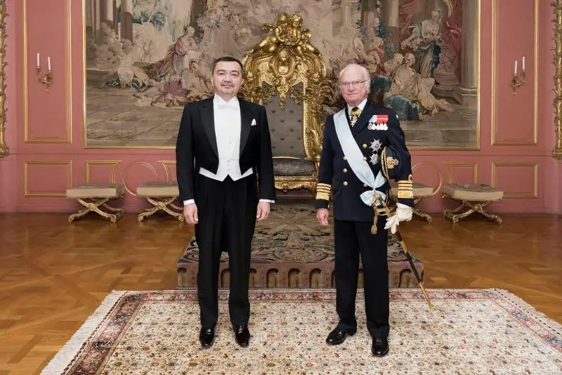 Посол Казахстана встретился с Королем Швеции