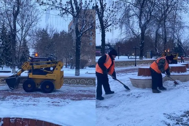 Акимат Петропавловска: в уборке улиц участвуют 100 единиц техники