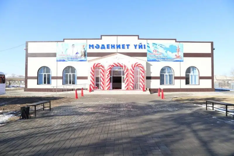 Almaty oblysynda mádenıet úıi paıdalanýǵa berildi